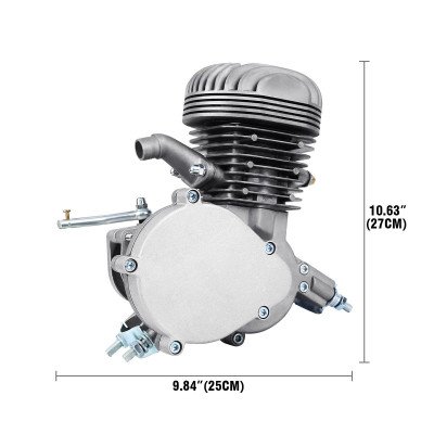 Super PK80 - Iron Sleeve Complete 49mm Bore 2 Stroke Motorized Bicycle Engine Kit 80cc