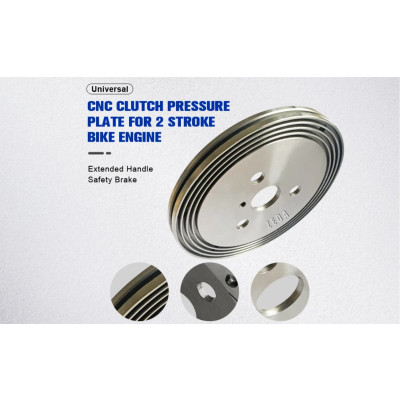 Zeda CNC Upgraded Clutch Plate 2.0 for 2 Stroke Bike Engine 66cc 80cc 85cc 100cc