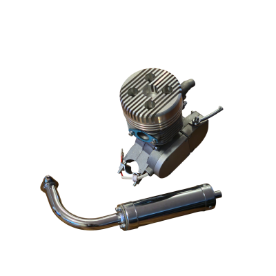 Dominator 85 - Complete 52mm Bore 2 Stroke Motorized Bicycle Engine Kit 85cc