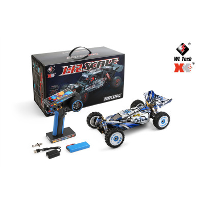 WLTOYS 124017 Rc Car 1/12 2.4Ghz Electric Remote Control 4WD Off-Road High Speed Buggy 75km/h