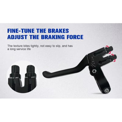 Zeda Premium Dual Pull Brake Lever For Bike bicycle Motorised Motorized bike