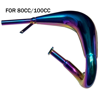 Zeda ZDX65 Expansion Chamber Pipe – High-Performance Exhaust for motorised bike