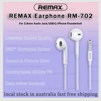 REMAX music call wired earphone RM-702/a/i