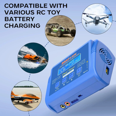 IMax B6AC+ 80W RC Lipo Lithium AU NiMh Digital Battery Balance Charger Discharge
