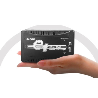 EV-PEAK E1 12W/1A Easy Intelligent Balance Charger 2-3s 7.4V 11.1V RC FPV Car