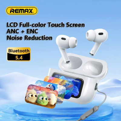 REMAX Noise-Cancelling True Wireless Earbuds with Touchscreen CozyPods W30N