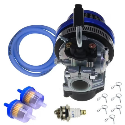 HP High Performance 19mm Carburetor 66/80/100 Air Filter 2 stroke Motorised Bike