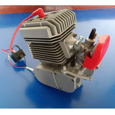 Motorized bicycle 2 stroke 100cc ZEDA-BT100 V2 engine kit 50mm gas scooter motor