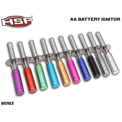 HSP AA Battery Starter Glow Plug Igniter Redcat Exceed Nitro 1/10 1/8 RC Car