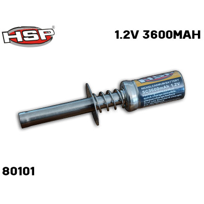 HSP RC Car Nitro 1.2v 3600mah NiCd Rechargeable Glow Ignitor 1/8 1/10