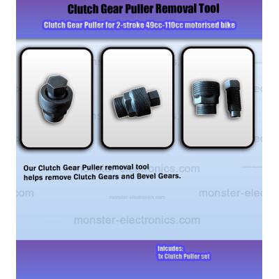 Clutch Gear Puller Bike Motorized 80cc 49cc 66cc Engine Motor Push Motorised